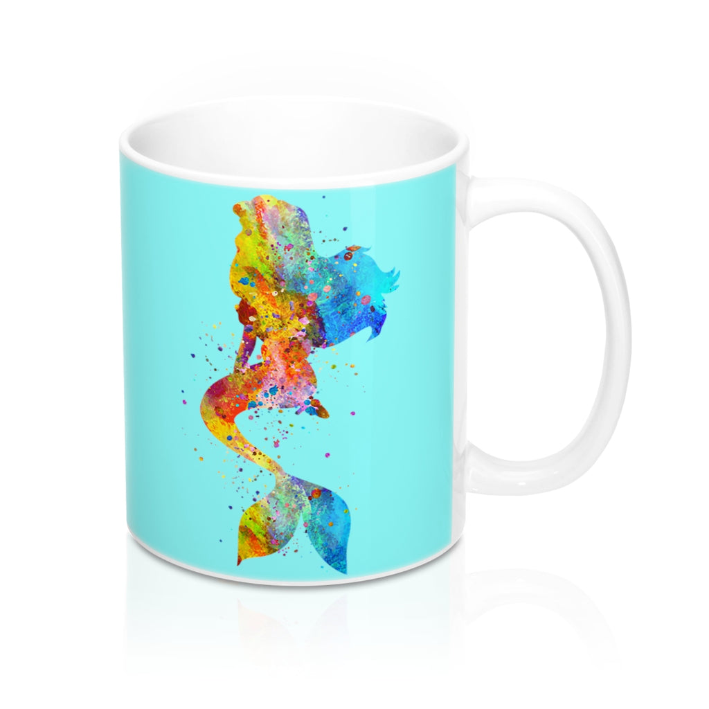 Watercolor Mermaid Mug - Zuzi's