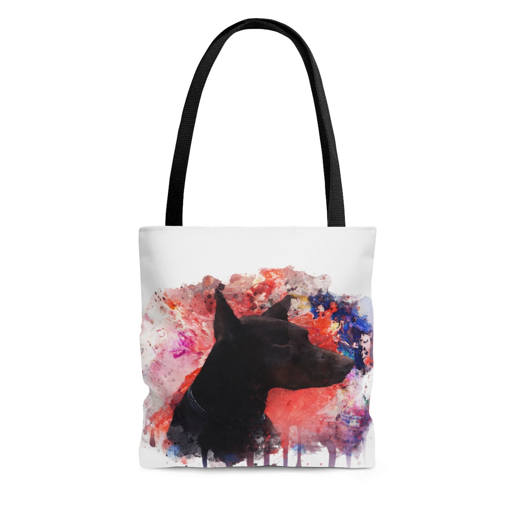 Watercolor Doberman Tote Bag - Zuzi's