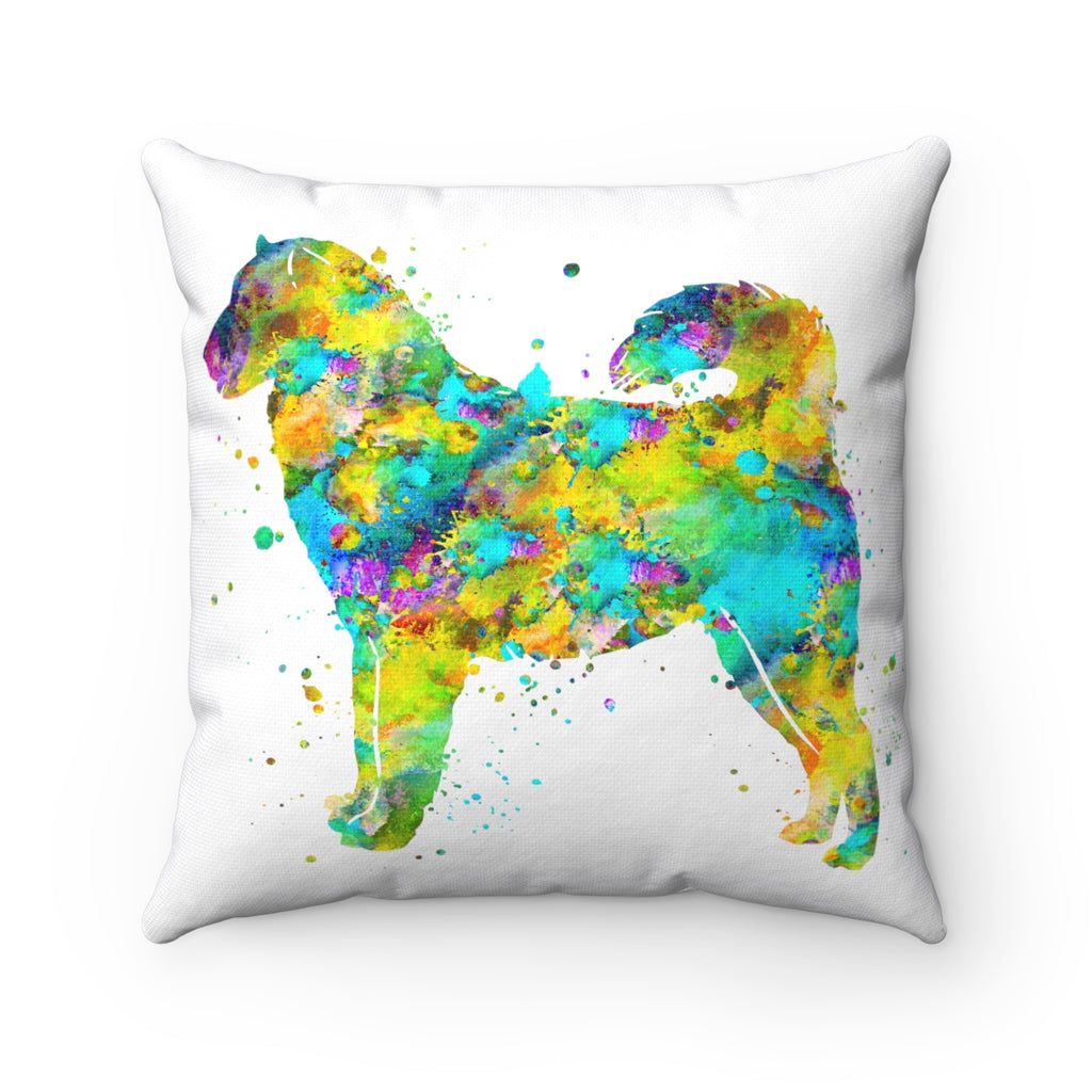 Alaskan Malamute Square Pillow - Zuzi's