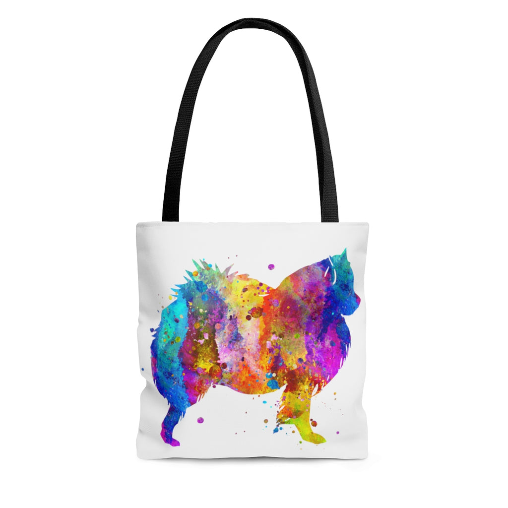 Watercolor American Eskimo Tote Bag - Zuzi's