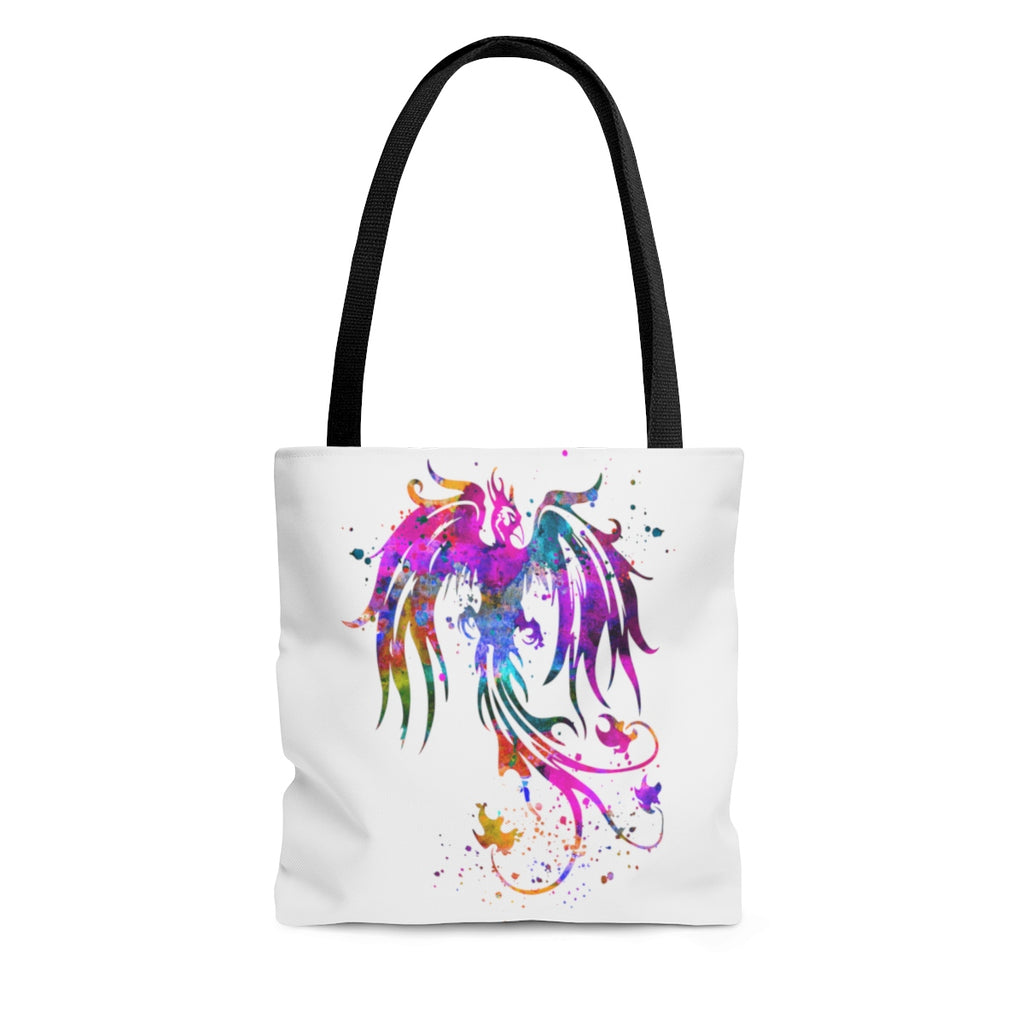 Watercolor Phoenix Bird Tote Bag - Zuzi's