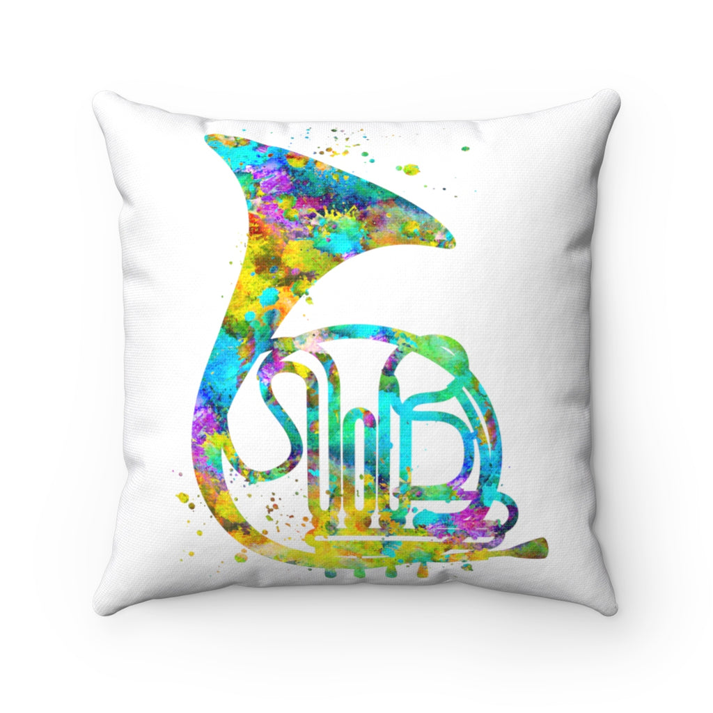 French Horn Square Pillow - Zuzi's