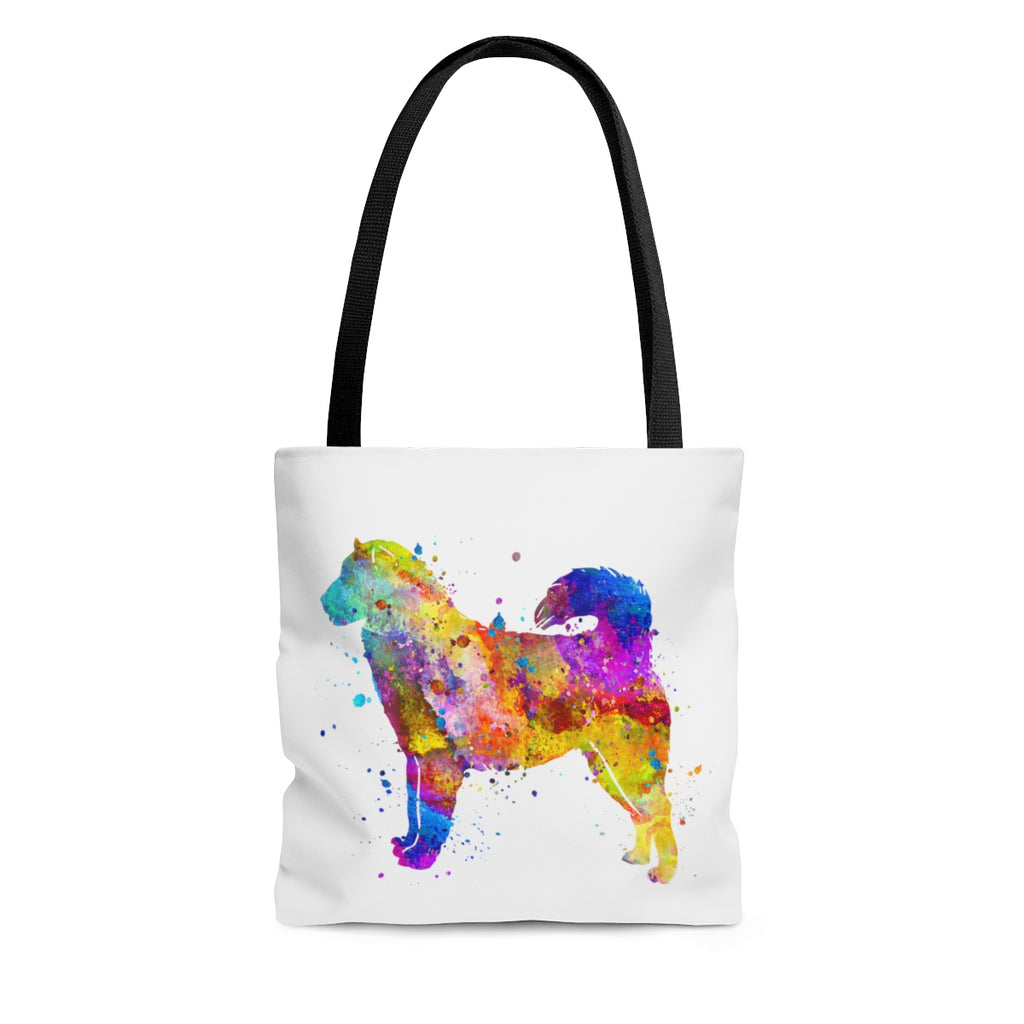 Watercolor Alaskan Malamute Tote Bag - Zuzi's