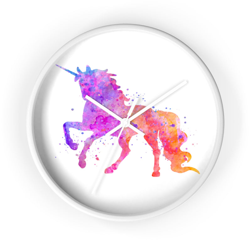 Watercolor Unicorn Wall Clock - Zuzi's