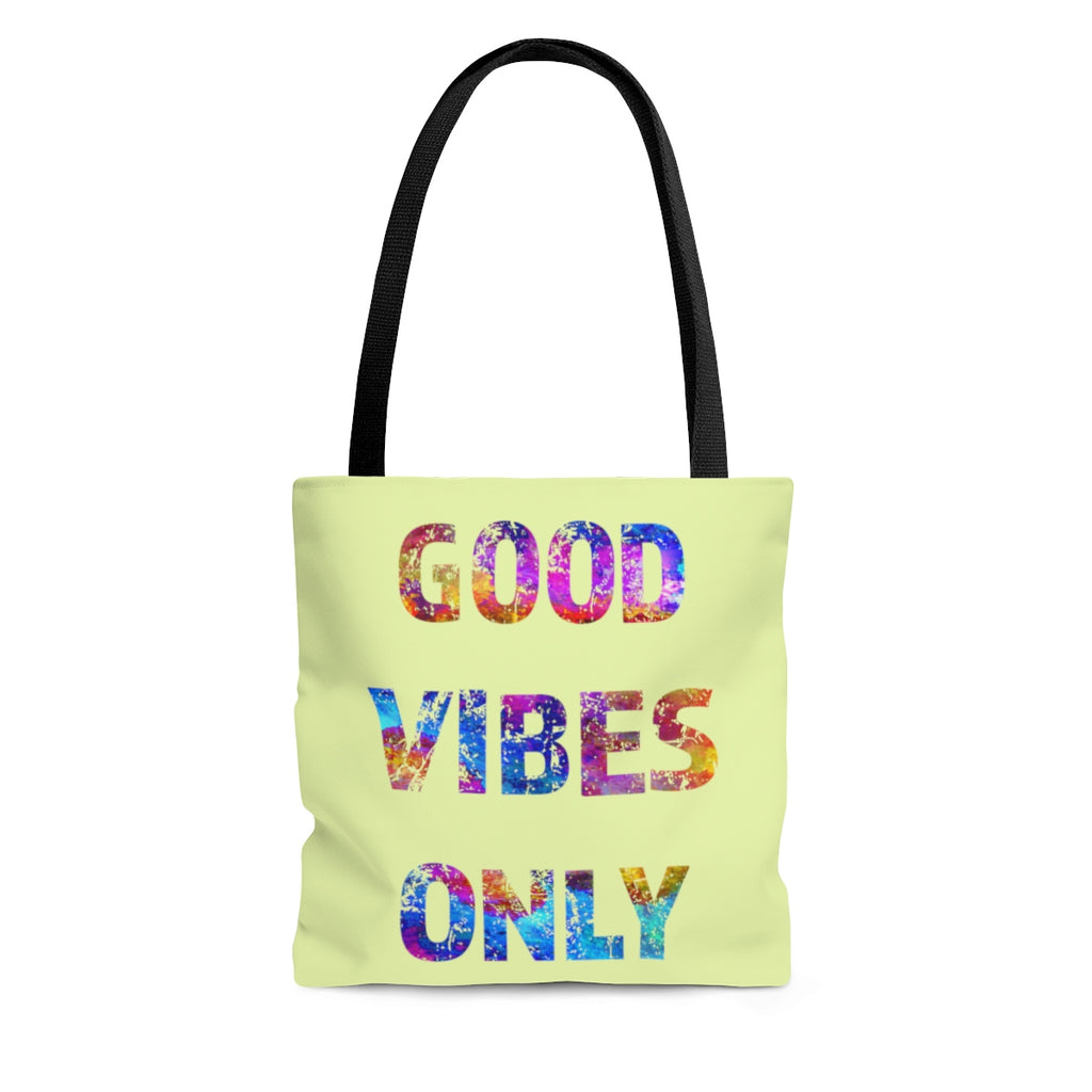 Good Vibes Only Quote Tote Bag - Zuzi's