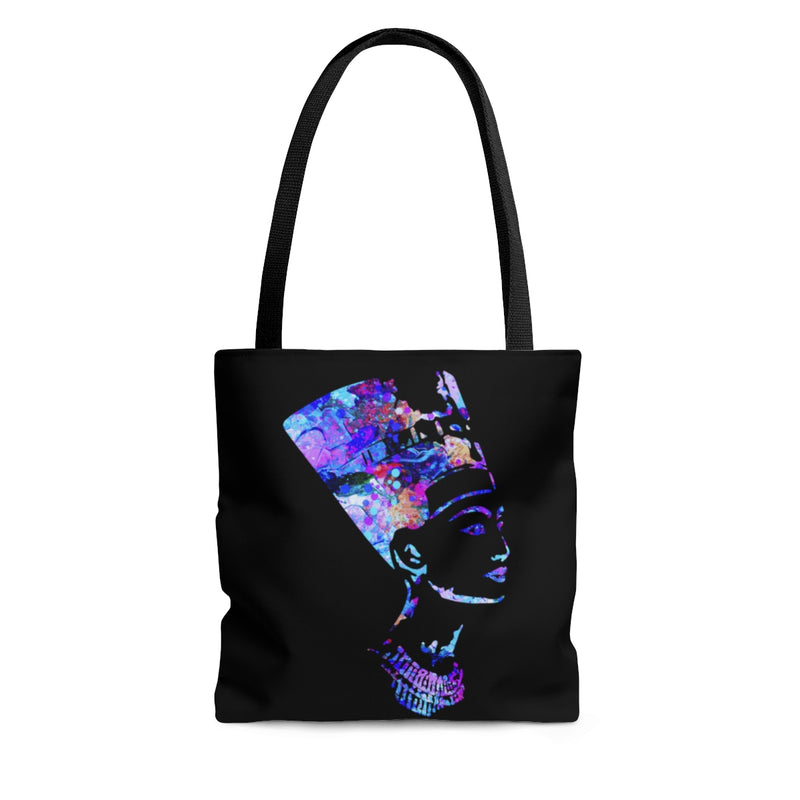 Watercolor Nefertiti Tote Bag - Zuzi's