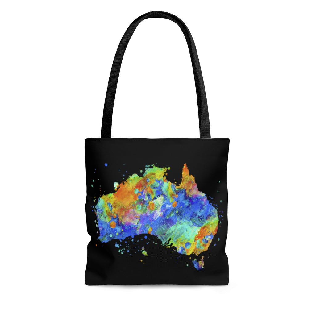 Watercolor Australia Map Tote Bag - Zuzi's