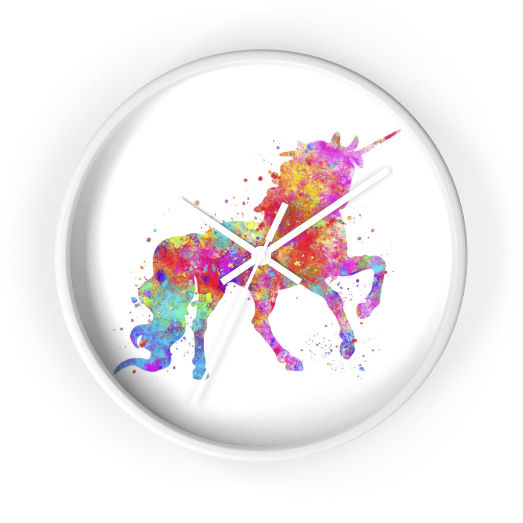 Watercolor Unicorn Wall Clock - Zuzi's