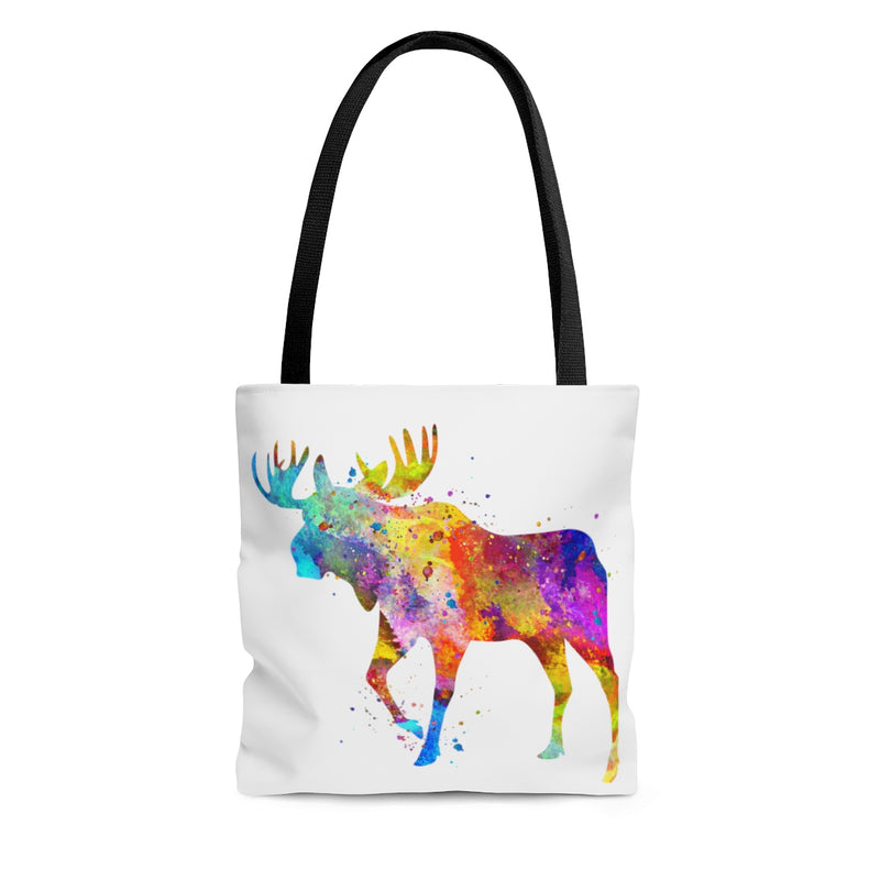 Watercolor Moose Tote Bag - Zuzi's