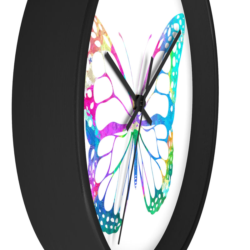 Watercolor Butterfly Wall Clock - Zuzi's