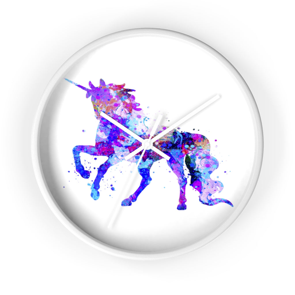 Watercolor Unicorn Wall Clock - Zuzi's