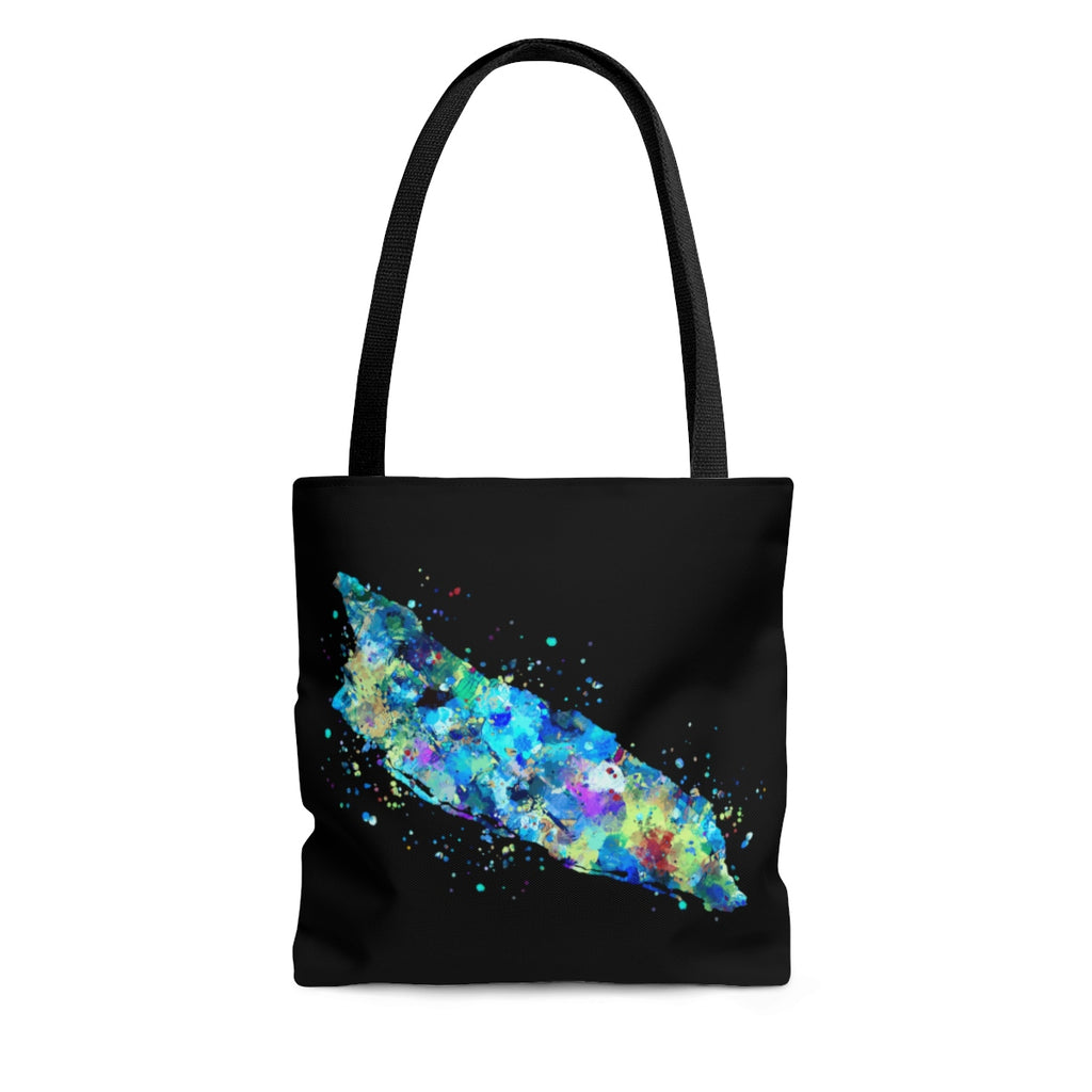 Watercolor Aruba Map Tote Bag - Zuzi's