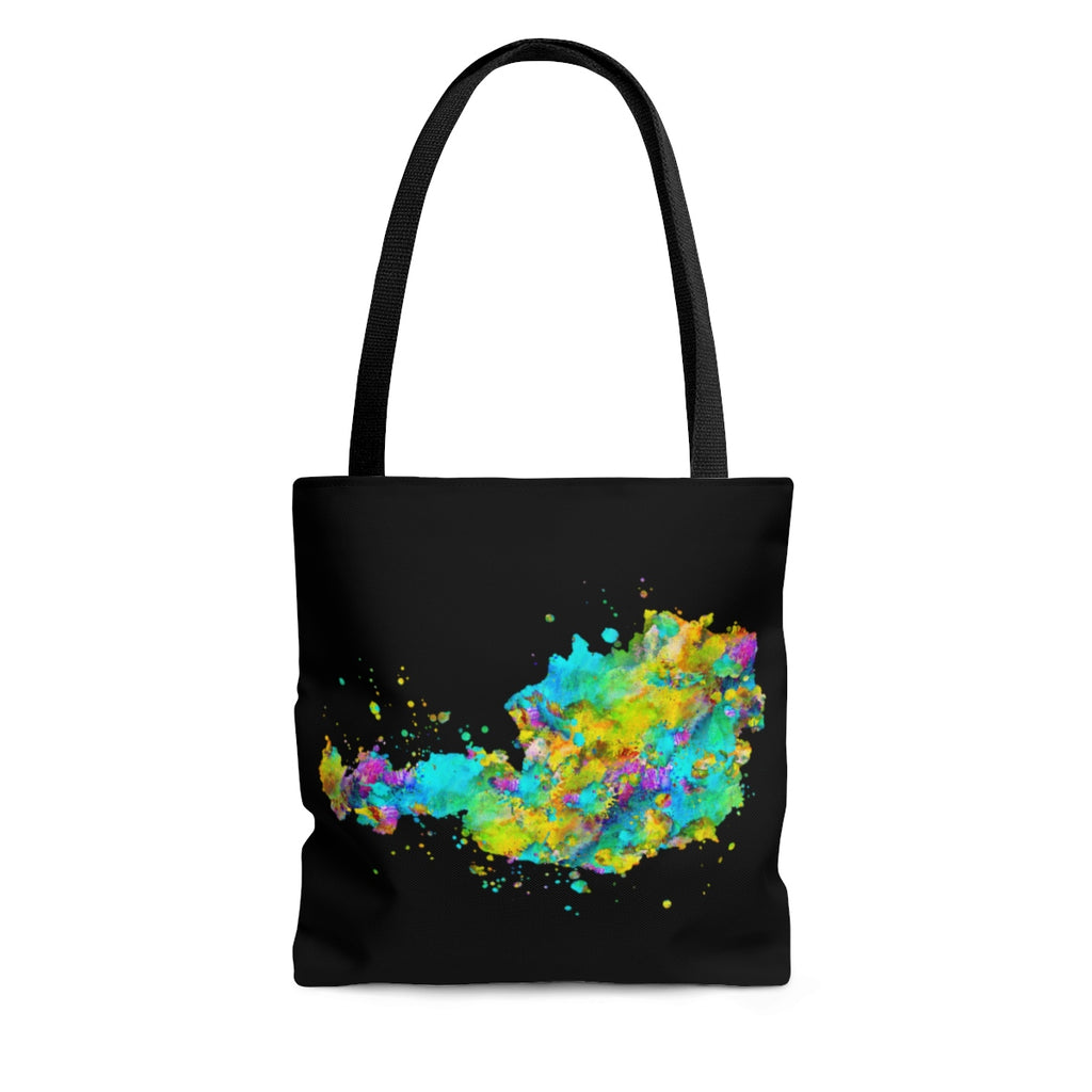 Watercolor Austria Map Tote Bag - Zuzi's