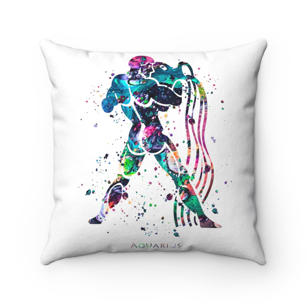 Aquarius Square Pillow - Zuzi's