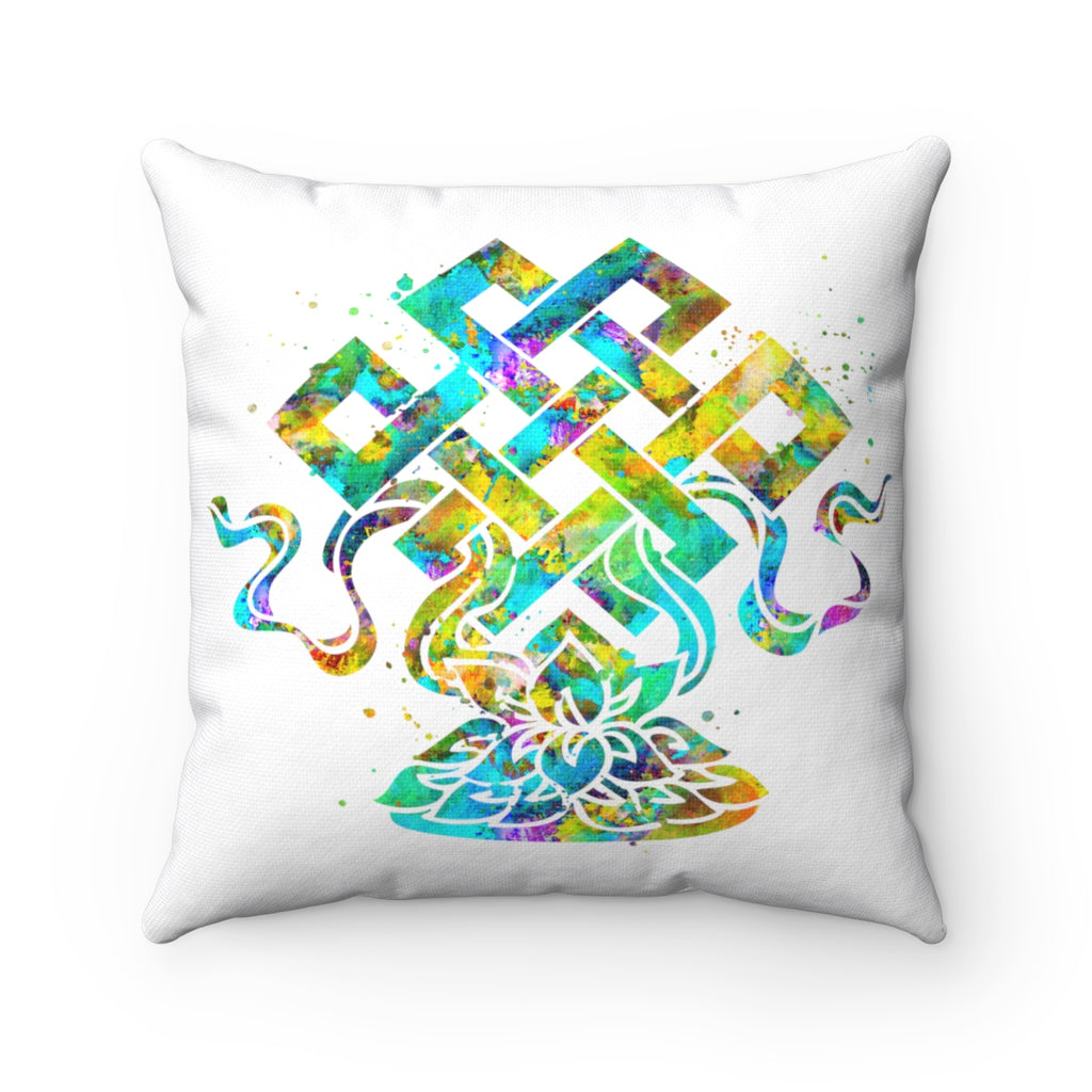 Eternal Knot Square Pillow - Zuzi's