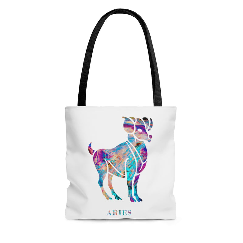 Aries Zodiac Sign Tote Bag - Zuzi's