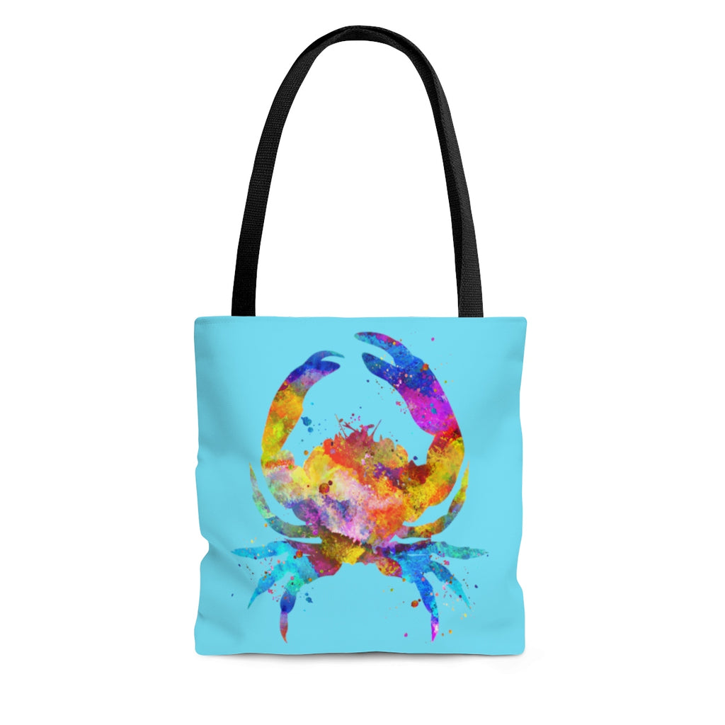 Watercolor Crab Tote Bag - Zuzi's