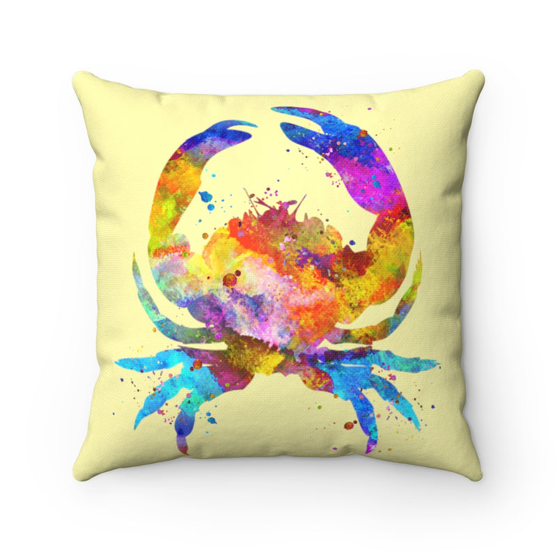 Crab Square Pillow - Zuzi's