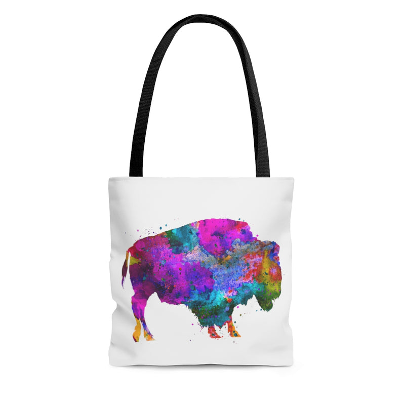 Watercolor Buffalo Tote Bag - Zuzi's