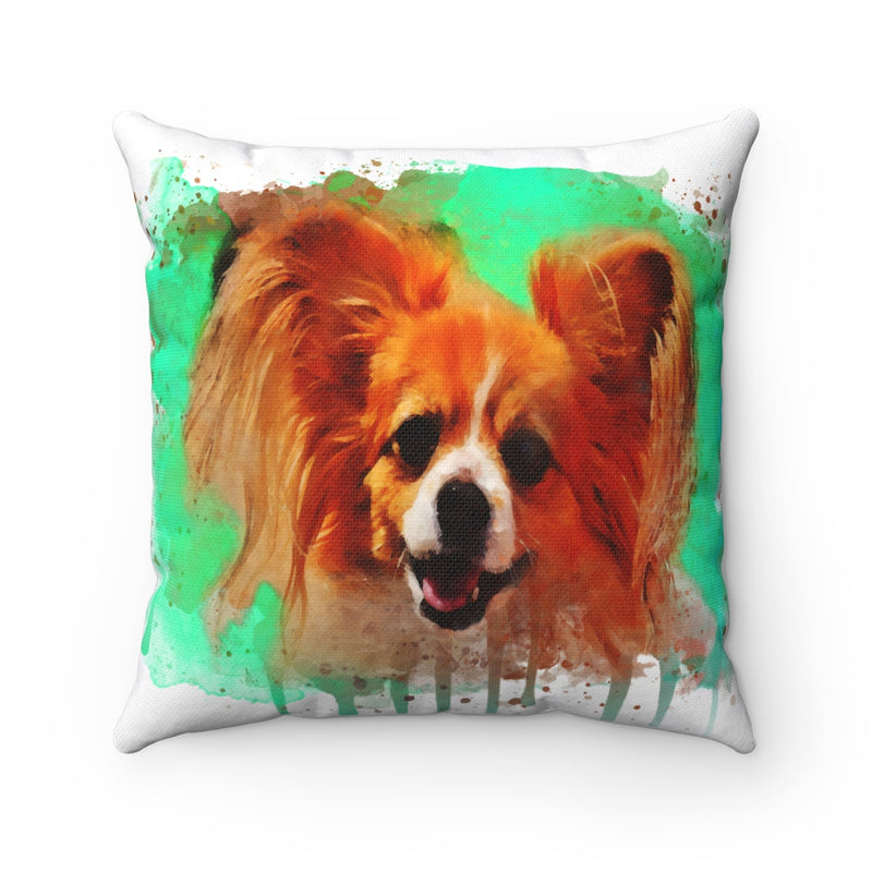 Watercolor Chihuahua Square Pillow - Zuzi's