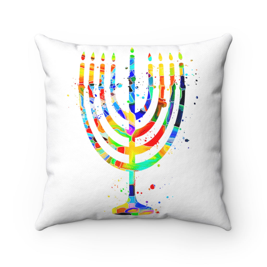 Menorah Square Pillow - Zuzi's