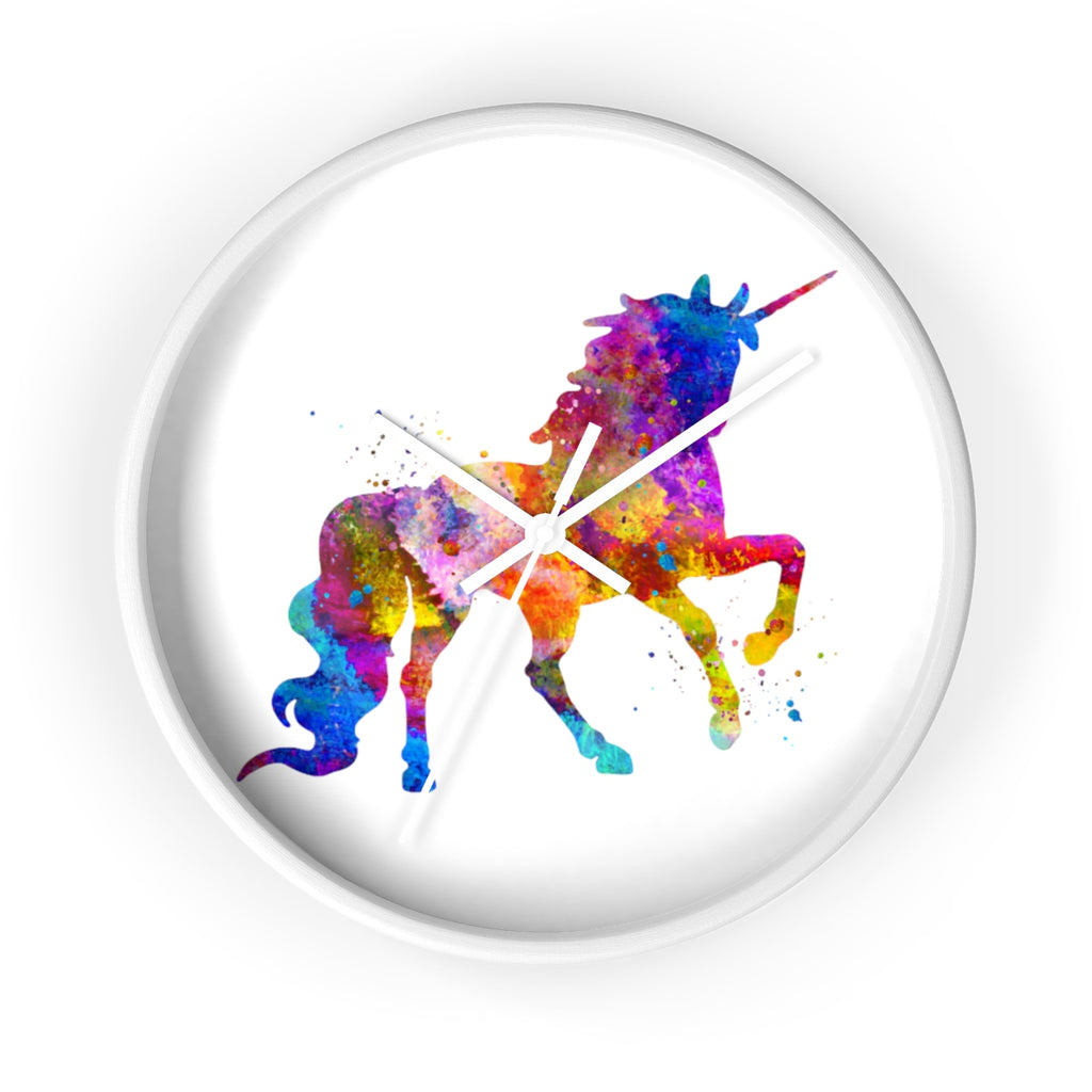 Watercolor Unicorn Wall Clock - Zuzi's