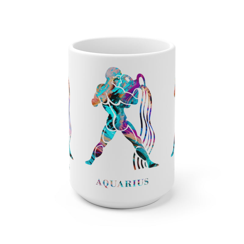 Aquarius Zodiac Sign Mug - Zuzi's