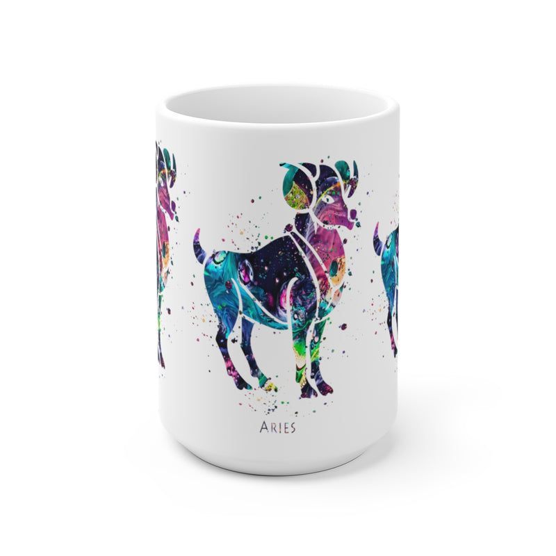 Aries Zodiac Sign Mug - 11 oz, 15 oz - Zuzi's