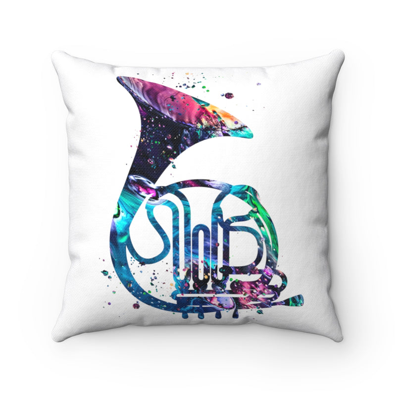 French Horn Square Pillow - Zuzi's