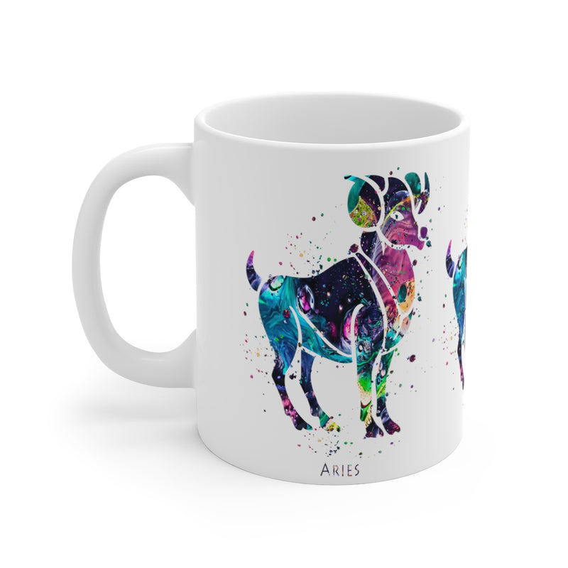 Aries Zodiac Sign Mug - 11 oz, 15 oz - Zuzi's