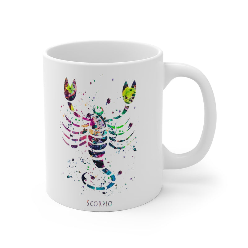 Scorpio Zodiac Sign Mug - 11 oz, 15 oz - Zuzi's