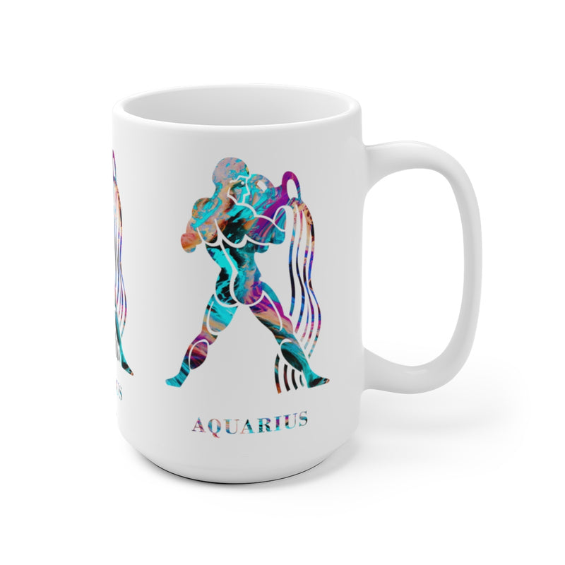 Aquarius Zodiac Sign Mug - Zuzi's