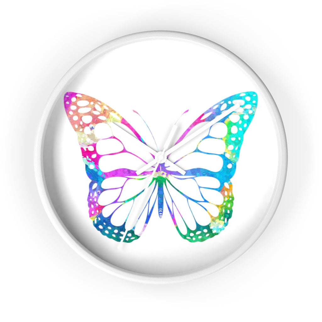 Watercolor Butterfly Wall Clock - Zuzi's