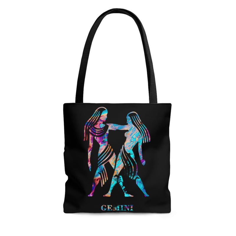 Gemini Zodiac Sign Tote Bag - Zuzi's