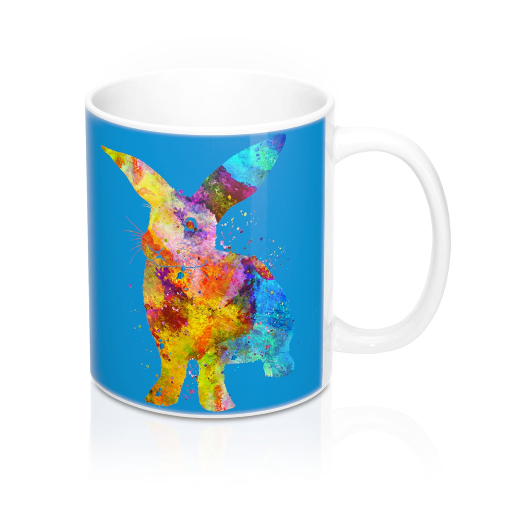 Watercolor Bunny Rabbit Mug - Zuzi's