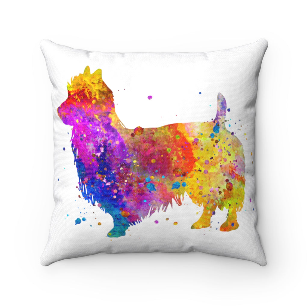 Australian Terrier Square Pillow - Zuzi's