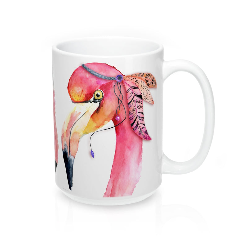 Watercolor Flamingo Mug - Zuzi's