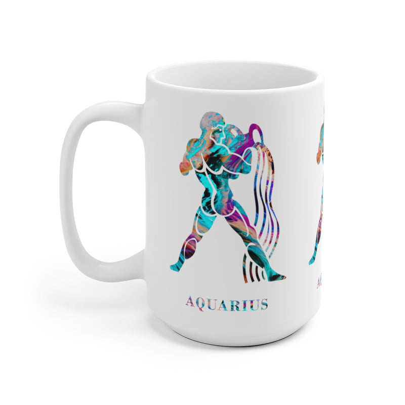 Aquarius Zodiac Sign Mug - Zuzi's