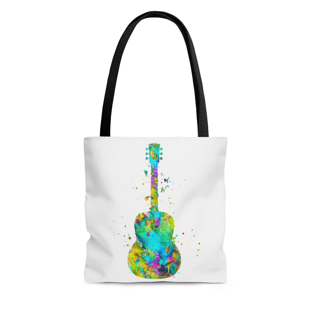 Watercolor Guitar Tote Bag - Zuzi's