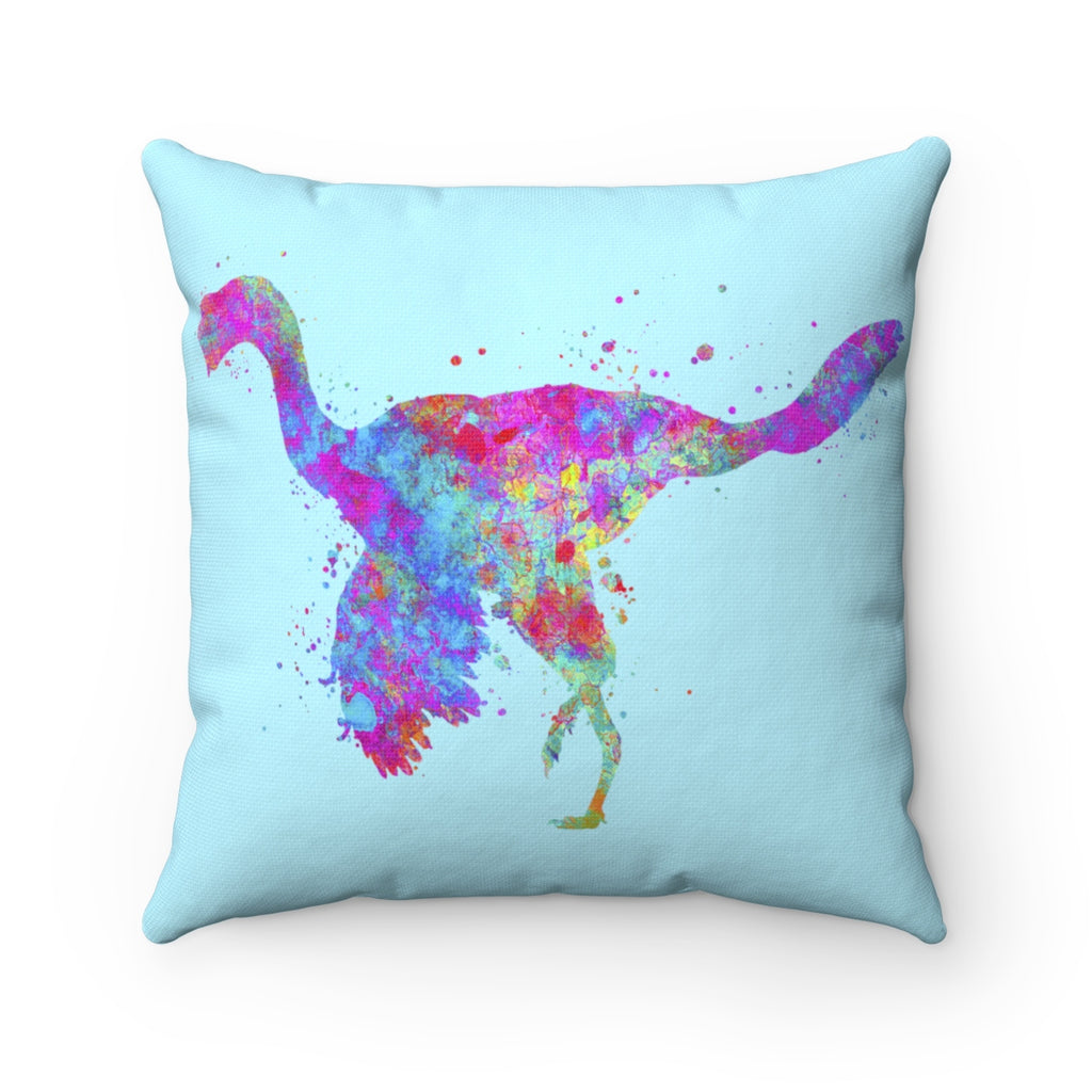 Citipati Dinosaur Square Pillow - Zuzi's