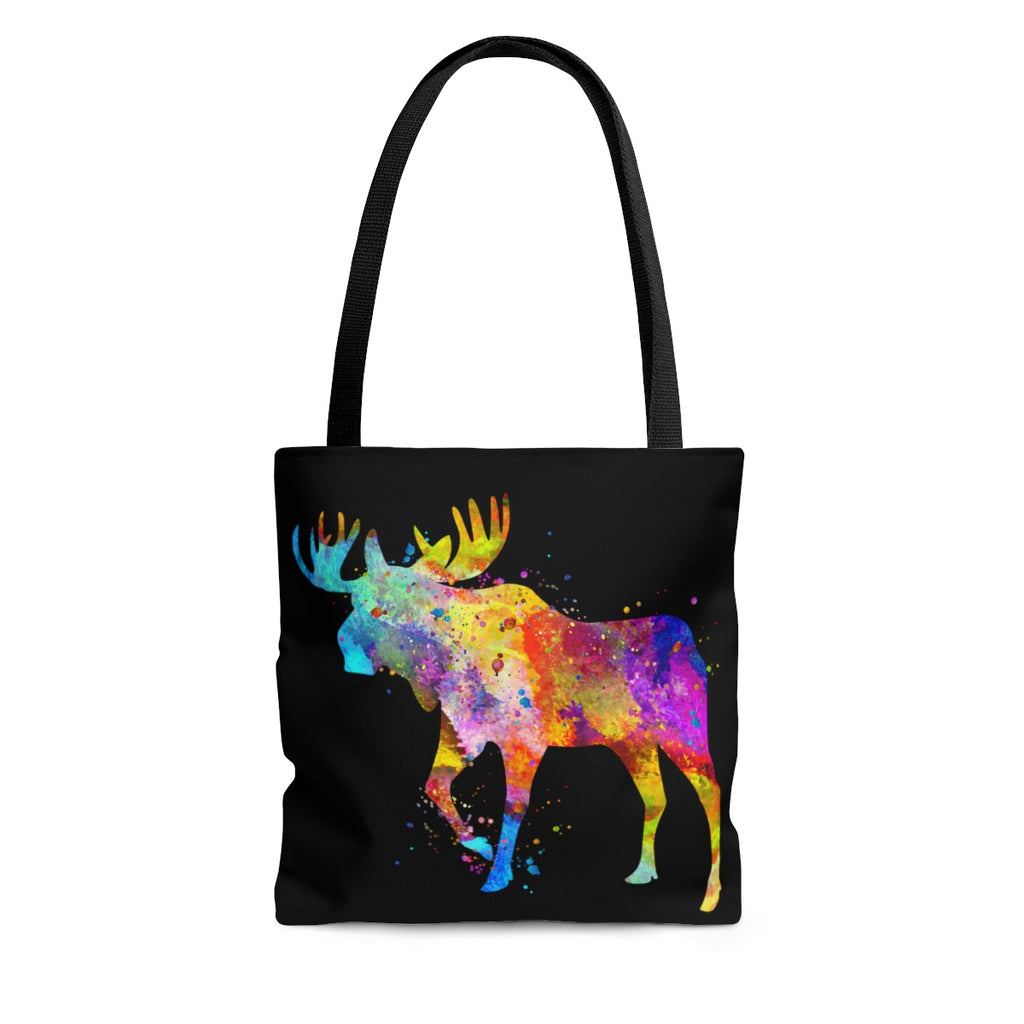 Watercolor Moose Tote Bag - Zuzi's