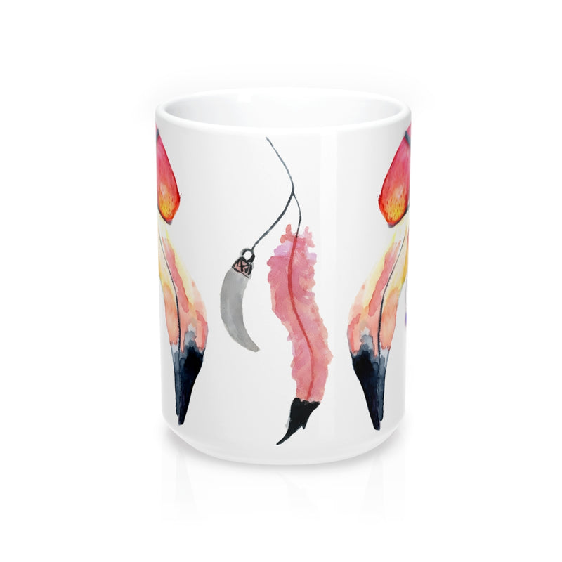 Watercolor Flamingo Mug - Zuzi's