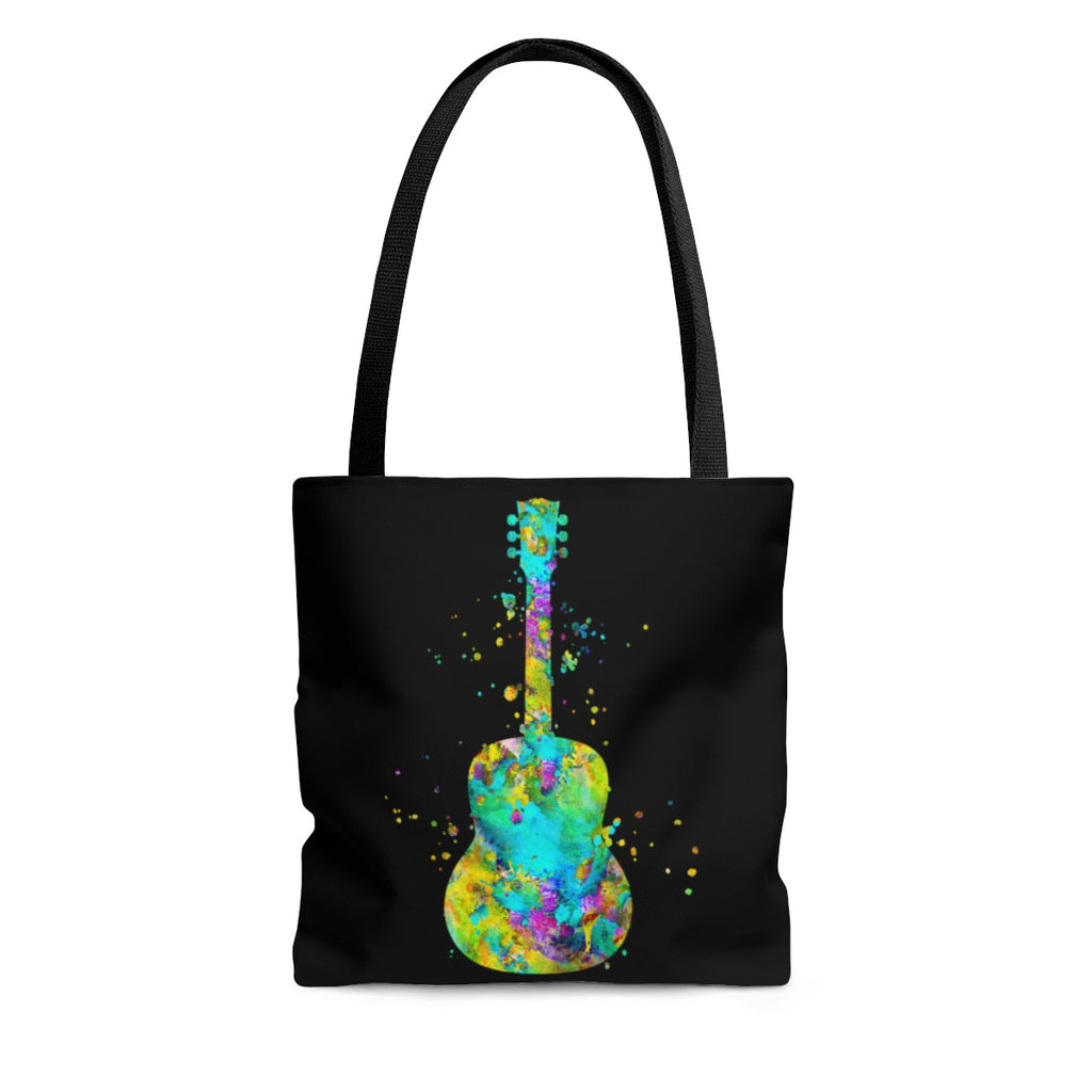 Watercolor Guitar Tote Bag - Zuzi's