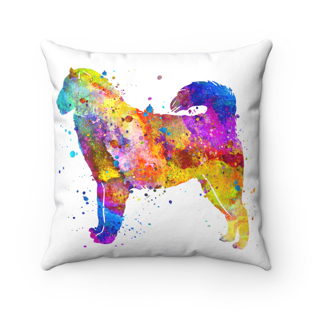 Alaskan Malamute Square Pillow - Zuzi's