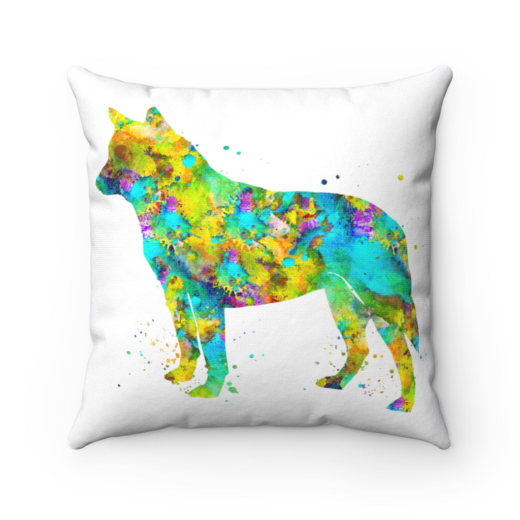 Australian Cattle Dog Square Pillow - Zuzi's