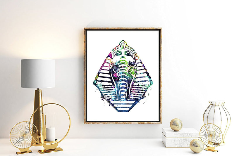 Egyptian Sphinx Watercolor Art Print - Unframed - Zuzi's