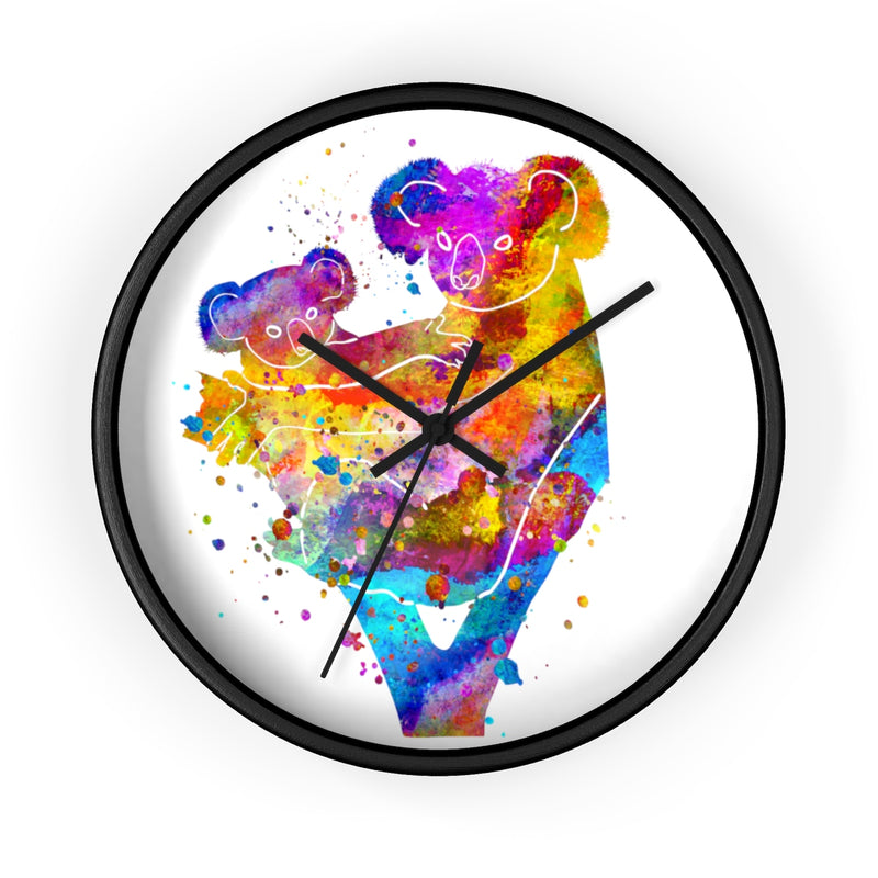 Watercolor Koala Wall Clock - Zuzi's