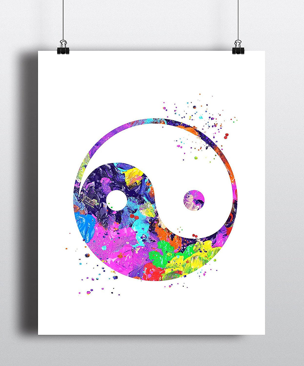 Yin Yang Art Print - Unframed - Zuzi's