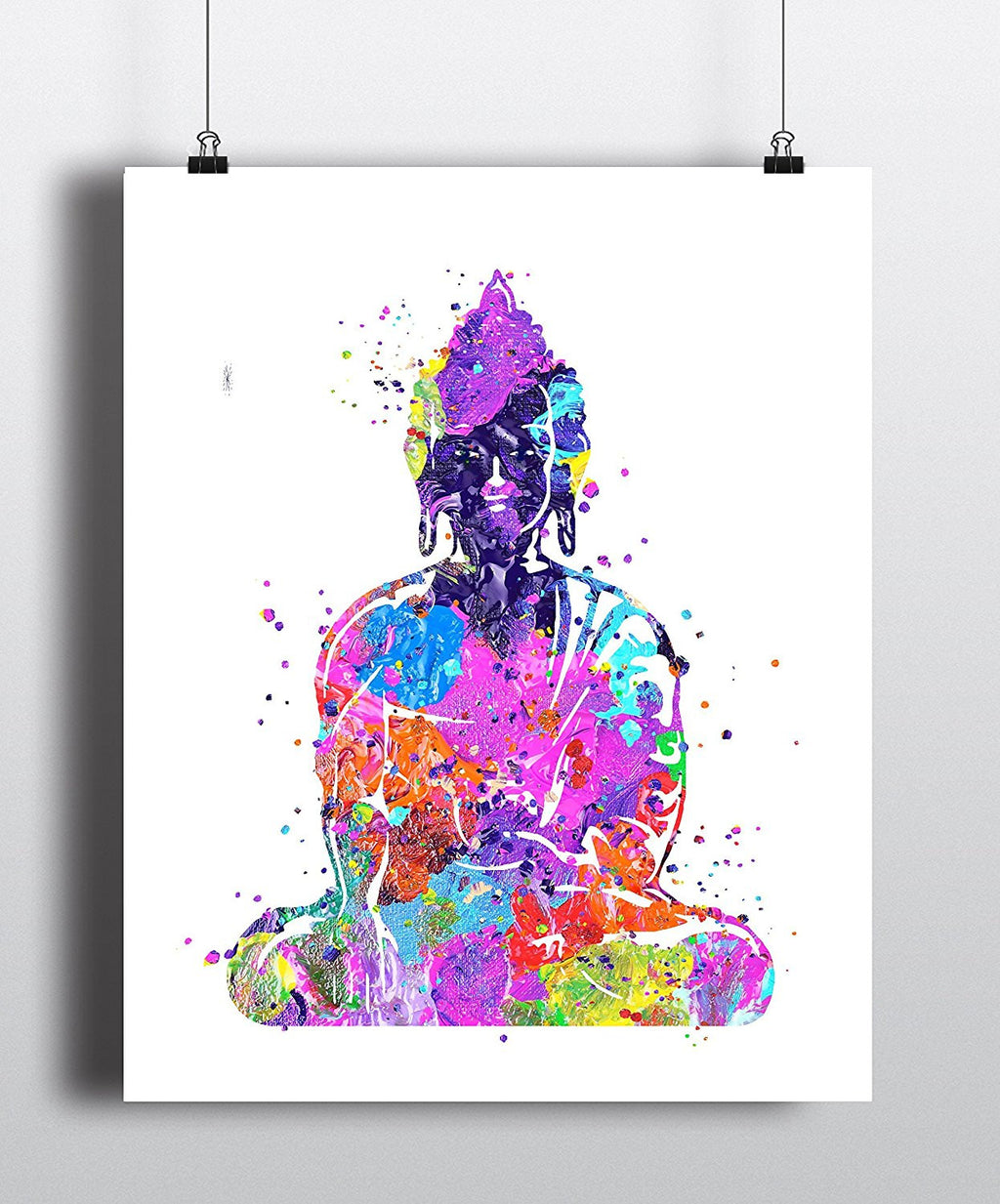 Buddha Watercolor Art Print - Unframed - Zuzi's