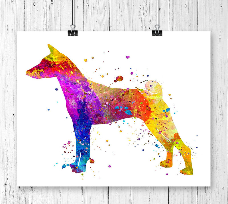Basenji Watercolor Art Print - Unframed - Zuzi's